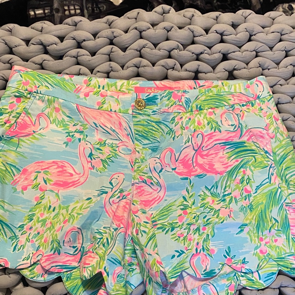 Lilly Pulitzer Flamingo Paradise Shorts